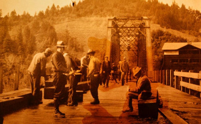 Henry Jake Hess of the Henry Hess Lumber Company circa 1940